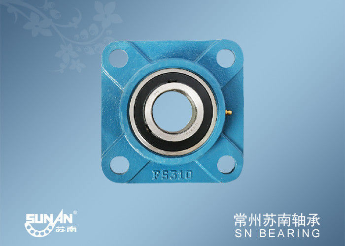 Square Cast Iron Pillow Block Bearing , Agricultural And Mill Bearing UCFS310